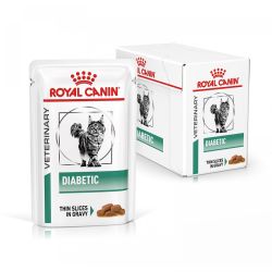 Royal Canin Feline Diabetic Wet - Alutasakos 12 x  85 g