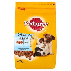 Pedigree Mini Junior szárazeledel csirkehússal és rizzsel  1.4 kg