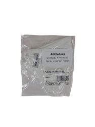 Szőtt szájmaszk - 2 rétegű (mosható) 1 db  Fehér 