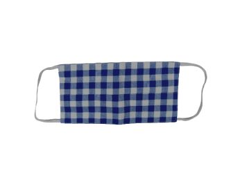 Szőtt szájmaszk - 2 rétegű (mosható) 1 db  Kék 