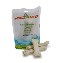 Farm Food Rawhide Dental Impressed Pouch  12-13 cm - 3  db