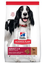 Hill's Science Plan Adult Medium száraz kutyatáp, bárány és rizs  2.5 kg