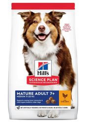 Hill's Science Plan Mature Adult 7+ Medium száraz kutyatáp  14 kg