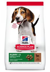 Hill's Science Plan Puppy Medium száraz kutyatáp, bárány és rizs  18 kg