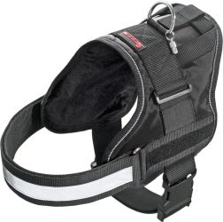 Flamingo Adventure Plus hám - fekete  70-83 cm