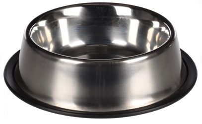 Flamingo fémtál - gumitalpas 15 cm   1 db