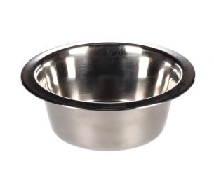 Flamingo fémtál - peremes ⌀13 cm / 370 ml   1 db