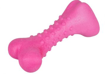 Flamingo Foam Dina Bone - habszivacs csont rózsaszín   13.5 cm
