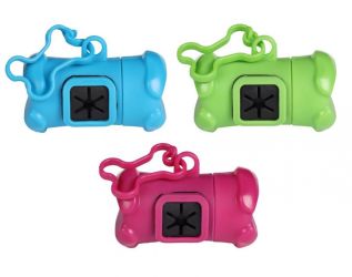 Flamingo kutyagumigyűjtő zacskó tartó - hordó  1 db