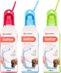 Flamingo hordozható itató - Gulliver Hawai  500 ml
