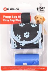 Flamingo kutyagumigyűjtő zacskó tartó kék   Kék - 1 db