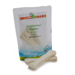 Farm Food Rawhide Dental Impressed Pouch  15-16 cm - 2 db
