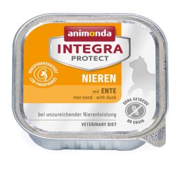 Animonda Cat Integra Protect Nieren alutálkás, kacsa  100 g