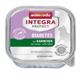 Animonda Cat Integra Protect Diabetes alutálkás, nyúl  100 g