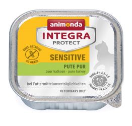 Animonda Cat Integra Protect Sensitive alutálkás, pulyka  100 g