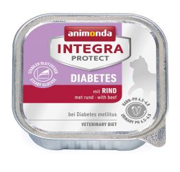 Animonda Cat Integra Protect Diabetes alutálkás, marha  100 g