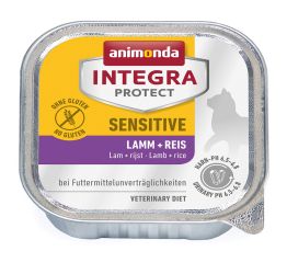 Animonda Cat Integra Protect Sensitive alutálkás, bárány és rizs  100 g