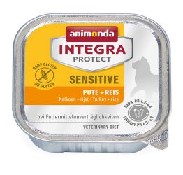 Animonda Cat Integra Protect Sensitive alutálkás, pulyka és rizs  100 g