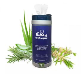 My Bulldog Wet Wipes - természetes nedves törlőkendő  75 db