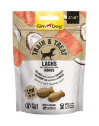 GimDog Train & Treat Lachs & Kokos snack  125 g