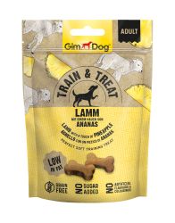 GimDog Train & Treat Lamm & Ananas snack  125 g