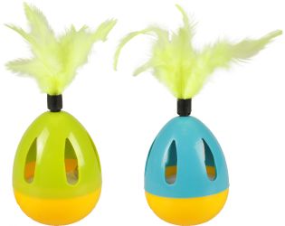 Flamingo keljfeljancsi macskajáték  18 cm