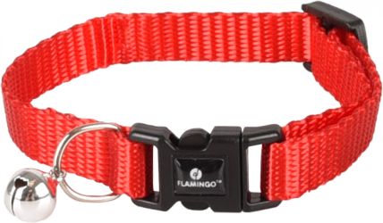 Flamingo Ziggi nyakörv kölyök macskáknak - piros  1 db