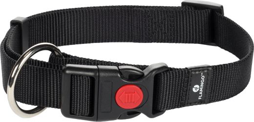 Flamingo Ziggi nyakörv - fekete l   1 db