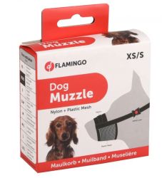 Flamingo nylon szájkosár  19-22 cm/29-44 cm