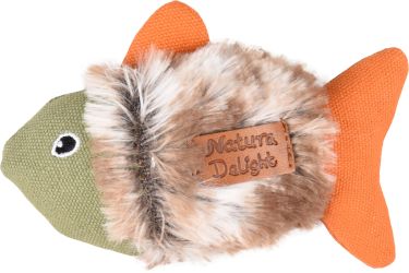 Flamingo Delight plüss hal macskajáték  13 cm