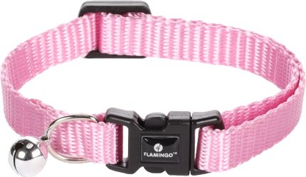 Flamingo Ziggi nyakörv macskáknak - pink  1 db
