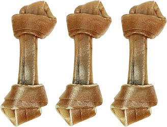 Flamingo préselt bőrcsomó 3 x  12 cm