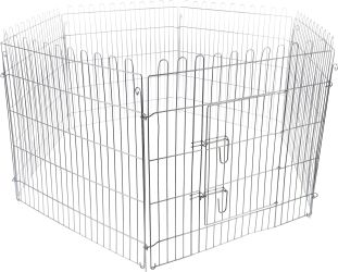 Flamingo Jax kutyaovi / kennel - fém  160x160x80 cm