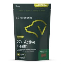 Vetri Science 27+ Active Health Senior Multivitamin rágótabletta idős kutyáknak (Canine Plus Senior Multivitamin)  60 tabletta