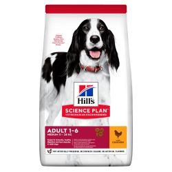 Hill's Science Plan Adult Medium száraz kutyatáp  2.5 kg