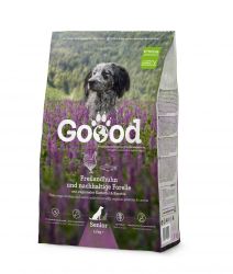 Goood Senior Freilandhuhn & Nachhaltige Forelle - csirkés és pisztrángos száraz táp  10 kg
