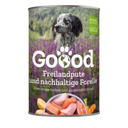 Goood Senior Freilandpute & Nachhaltige Forelle - pulykás és pisztrángos konzerv  400 g