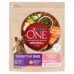Purina ONE Mini Sensitive száraz kutyaeledel  800 g