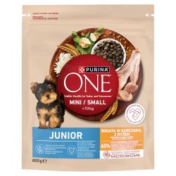 Purina ONE Mini Junior száraz kutyaeledel  800 g