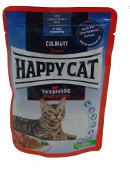 Happy Cat Culinary Voralpen Rind alutasakos eledel - Marha  85 g
