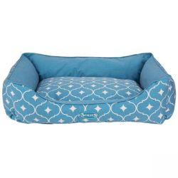 Scruffs Casablanca Box Bed - kék  90x70 cm