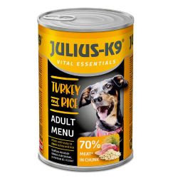 Julius-K9 Vital Essentials Adult Menu - Turkey & Rice  1240 g