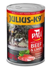 Julius-K9 Adult Paté - Beef & Liver  400 g
