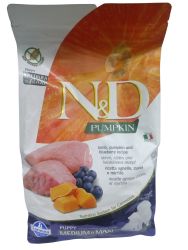 N&D Pumpkin Dog Puppy Medium & Maxi Lamb & Blueberry  2.5 kg