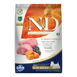 N&D Pumpkin Dog Adult Mini Lamb & Blueberry  7 kg