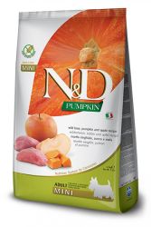 N&D Pumpkin Dog Adult Mini Boar & Apple  2.5 kg