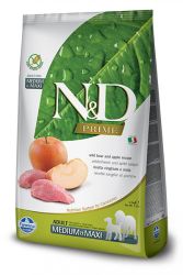 N&D Prime Dog Adult Medium & Maxi Boar & Apple  12 kg