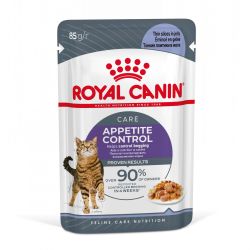 Royal Canin Appetite Control Care - étvágyat kontrolláló zselés nedves táp felnőtt macskák részére 12 x  85 g