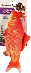 Flamingo elektromos mozgó hal macskajáték  30 cm