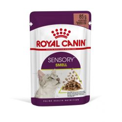 Royal Canin Sensory Smell - szószos nedves táp felnőtt macskák részére 12 x  85 g